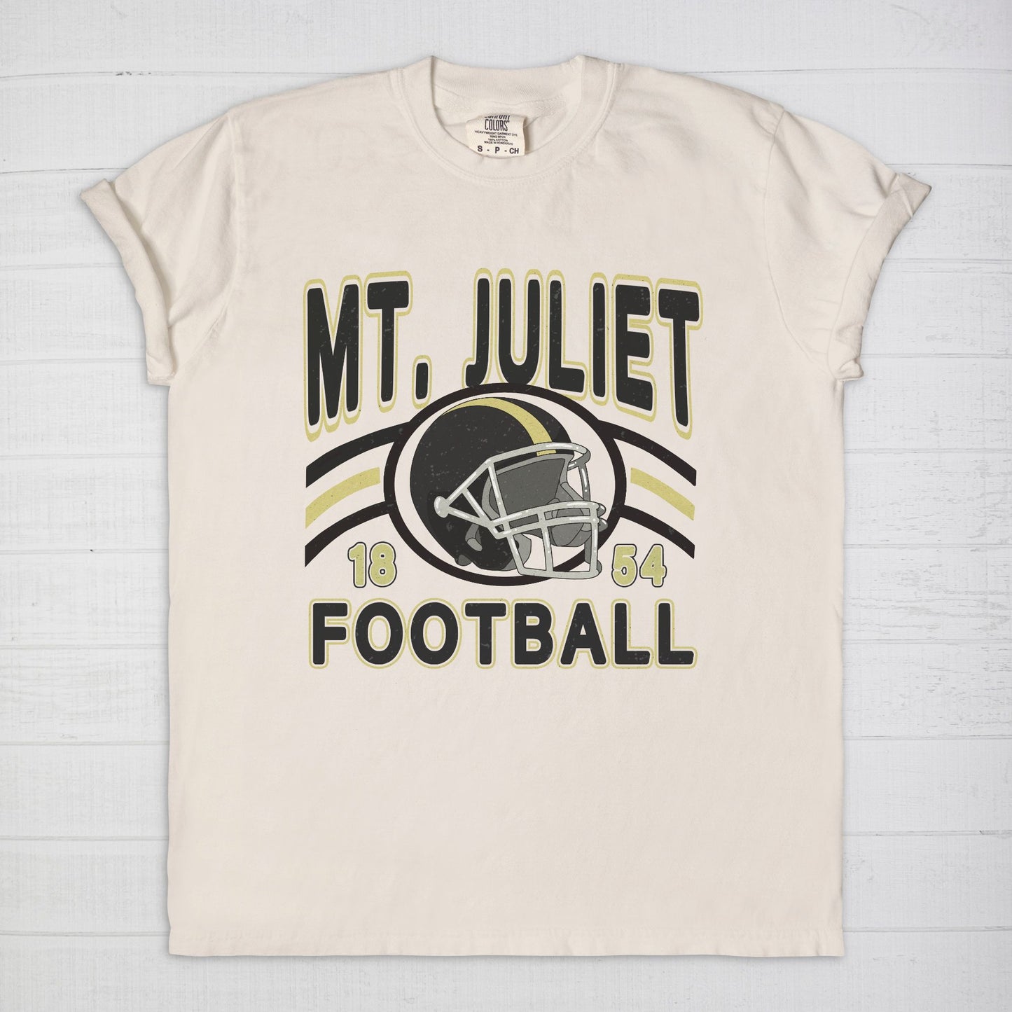 Vintage MJ Football Helmet Tee