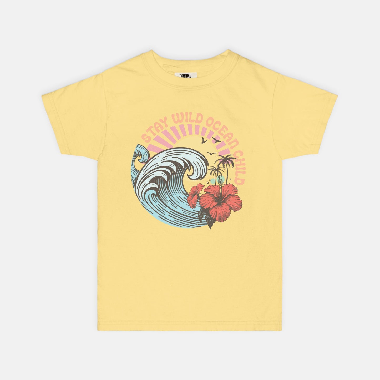 Stay Wild Ocean Child Youth Comfort Color Tee